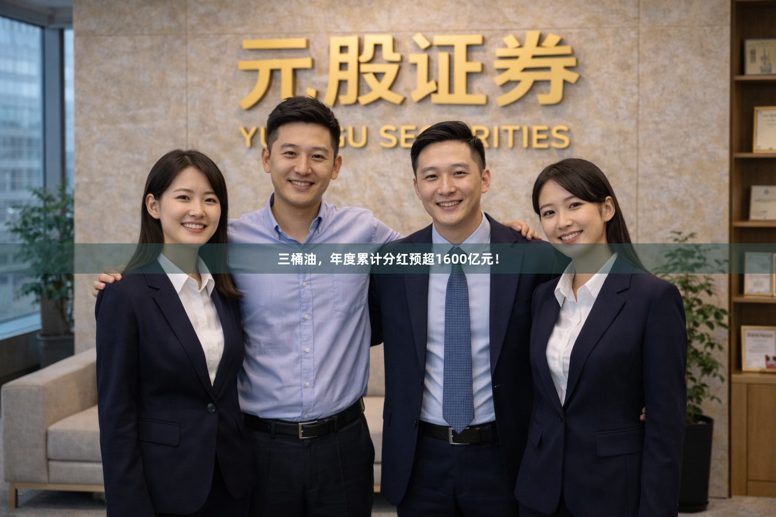 三桶油，年度累计分红预超1600亿元！
