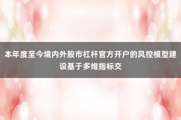 本年度至今境内外股市杠杆官方开户的风控模型建设基于多维指标交