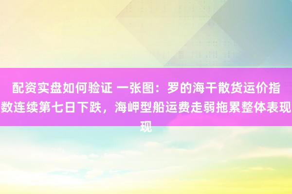 配资实盘如何验证 一张图：罗的海干散货运价指数连续第七日下跌，海岬型船运费走弱拖累整体表现